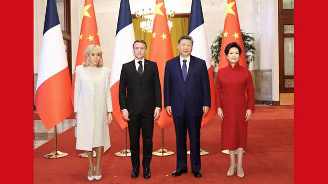 Xi holds talks with Macron, calling for expanded cooperation in multiple areas